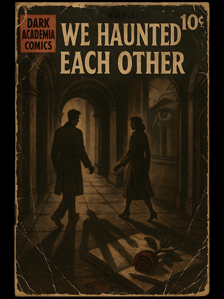 Gothic Dark Academia: We Haunted Each Other by bapupa