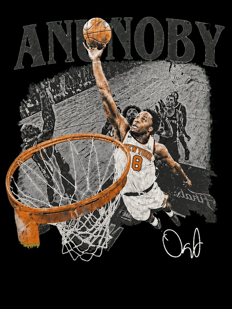 Vintage Basketball Dunk Retro Graphic Tee by DeborahWi12541