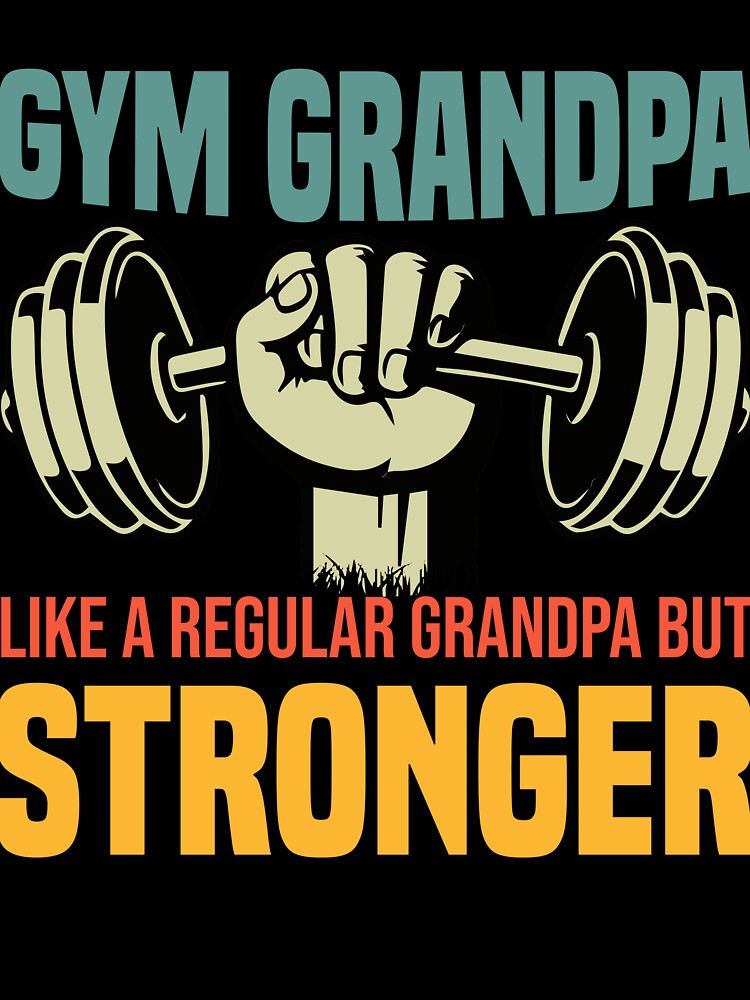 Fitness Grandpa Dumbbell by KroghDs