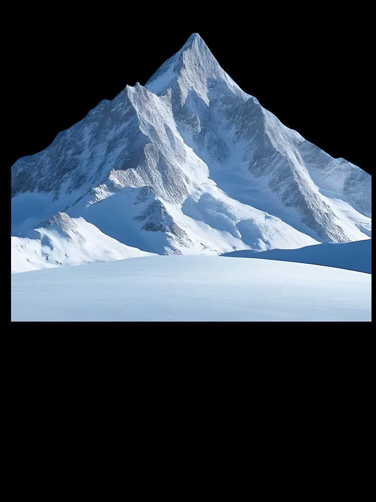 Mountain Peak – Snowy Nature Landscape Design by Uceepeace