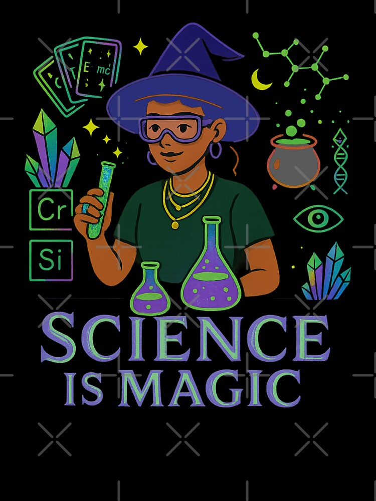 Science Is Magic: Inspiring STEM Artwork for Students & Educators by Feline Rockstars