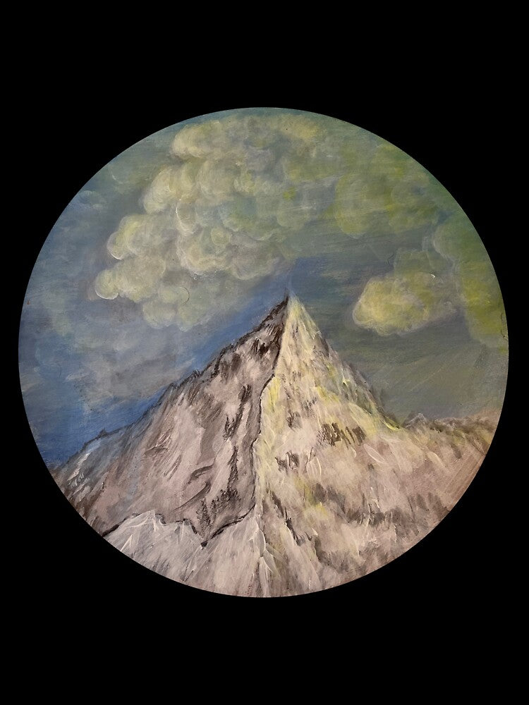 Mountain Landscape Illustration by Hiteshartstudio