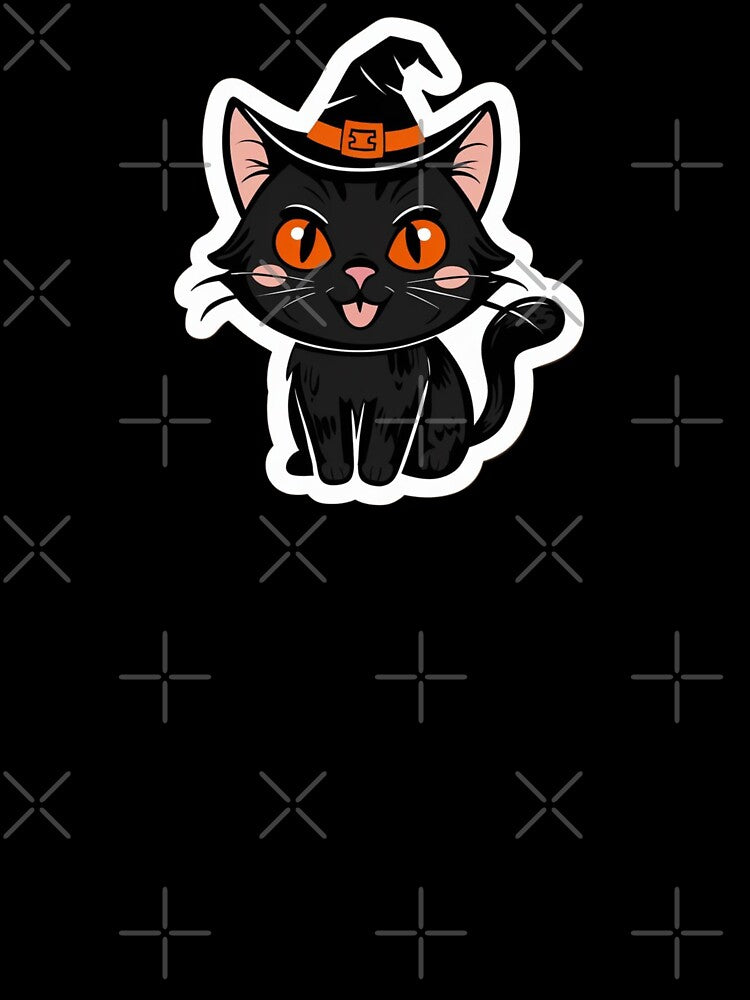 Black Halloween Cat by LewpyG