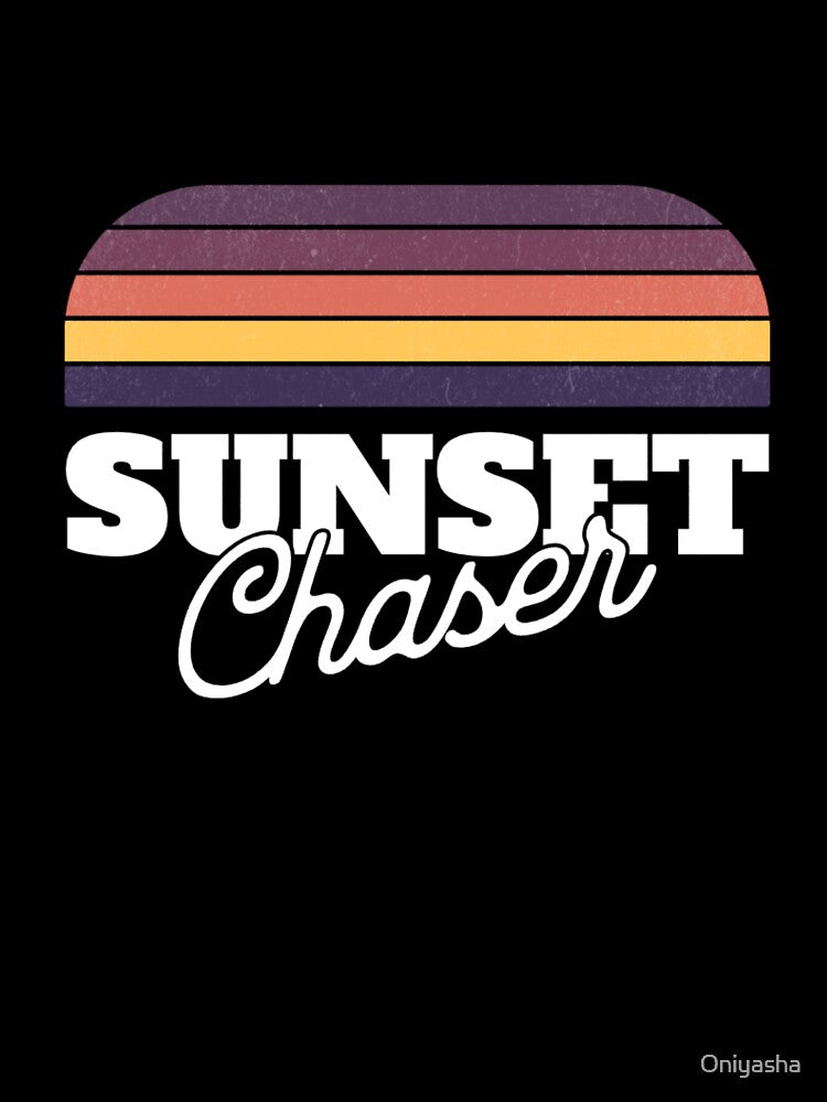 Sunset Chaser Retro Stripes by Oniyasha