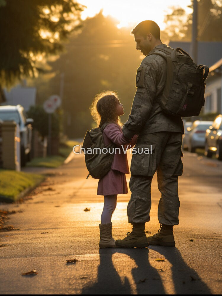 Heartfelt Reunion: Military Homecoming" by ChamounVisual