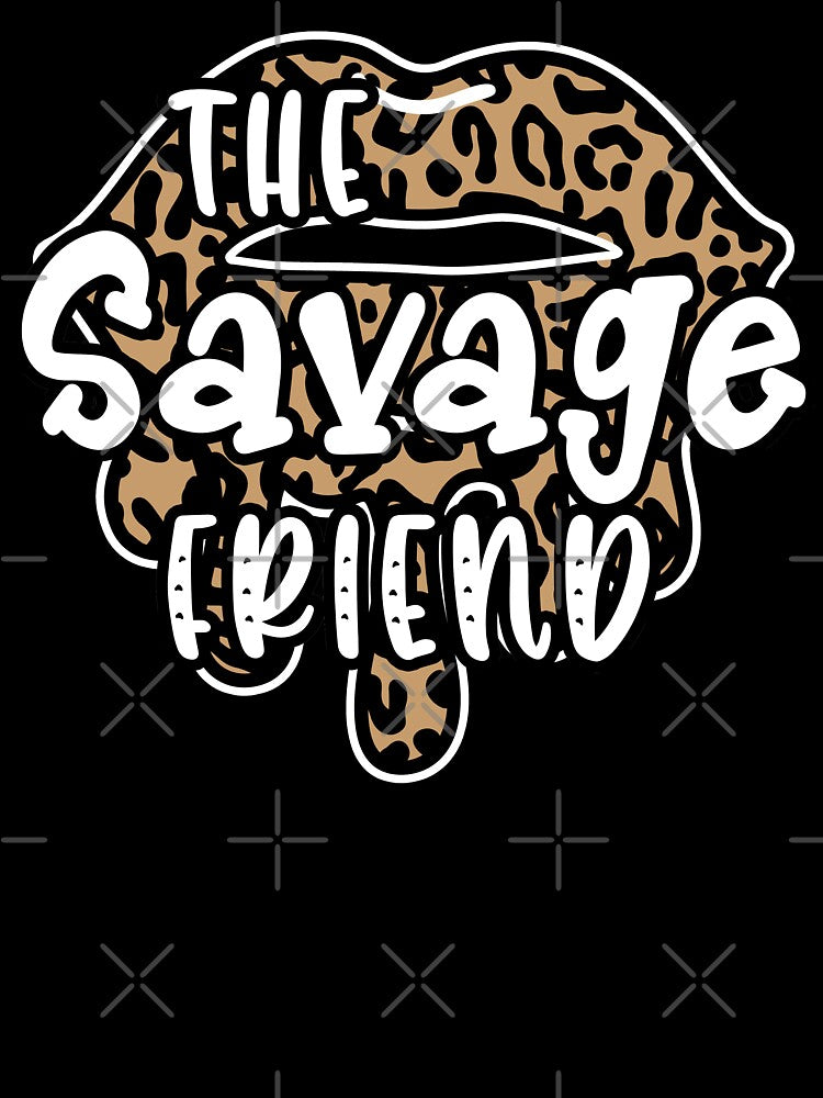 the savage friend matching best friends bff by GoodyLeo