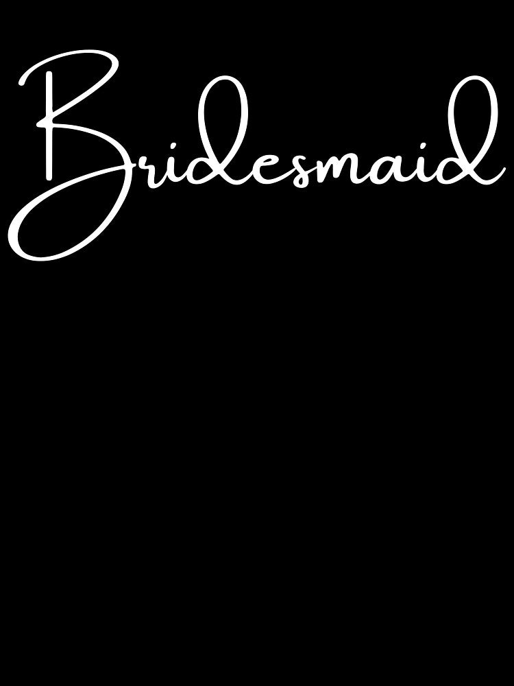 Bridesmaid! This Design Is Perfect For A Bridal Party Gift! by joysandone