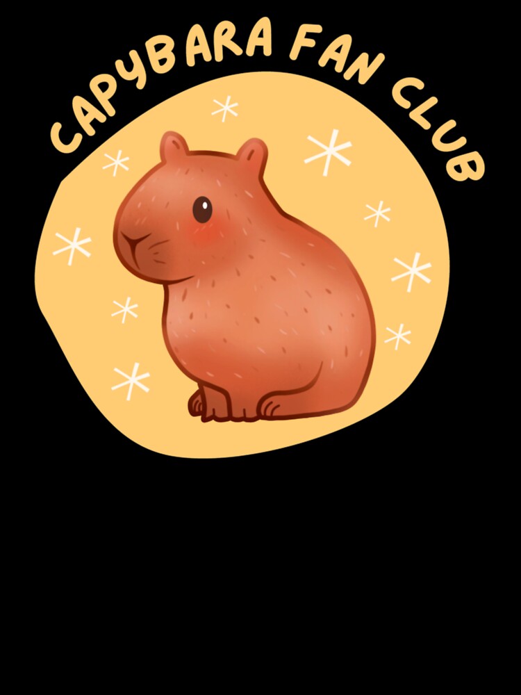 Cute Pastel Capybara Fan Club by leocoopera