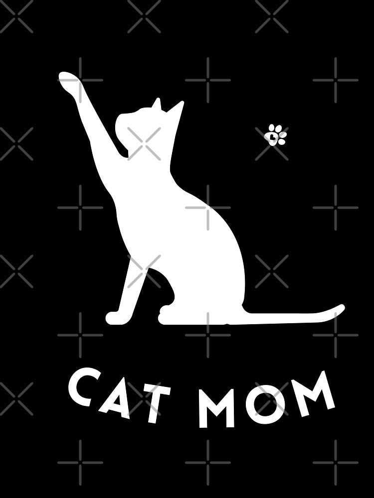 Cat Mom – Cat Mom T-Shirt with cat motif by Katja LebenFreude