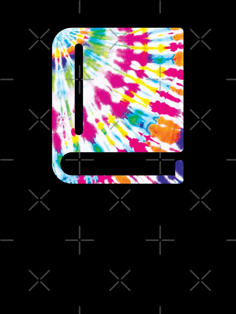 Library Book Tie Dye by orlumbuspirate