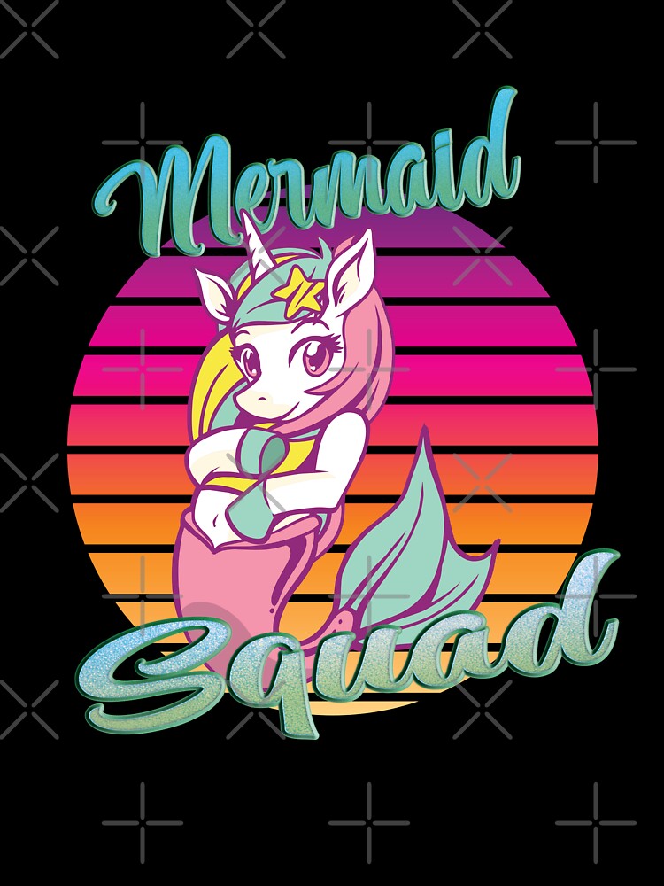 Mermaid Birthday Squad by wanasak