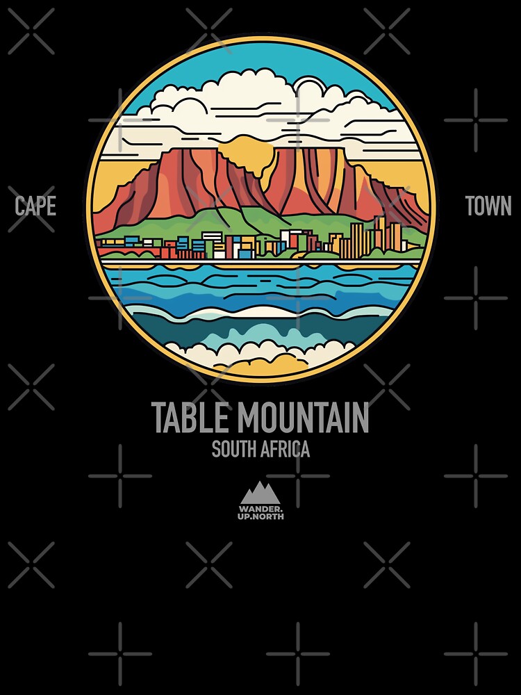 Table Mountain - Cape Town, South Africa in colour | Iconic Trails and Peaks Series by WanderUpNorth