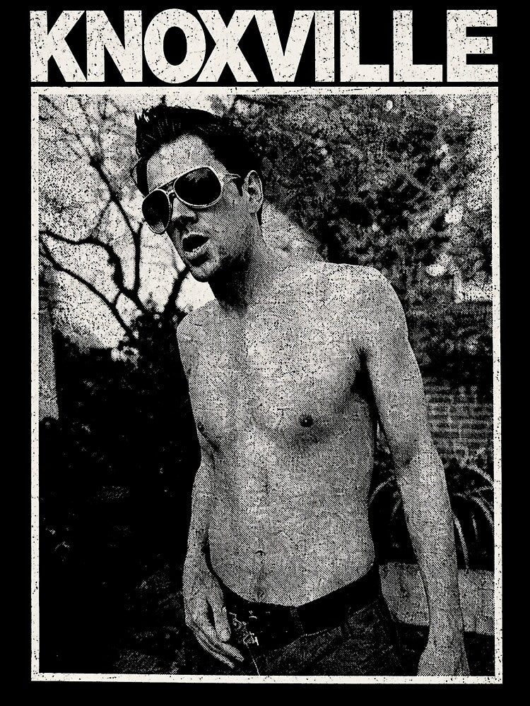 Jackass Johnny Knoxville Distressed by emilysahrelove