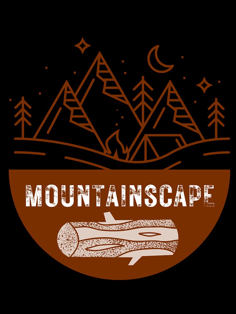 Mountainscape Minimalist Design | Adventure Awaits Nature by m3creativesph