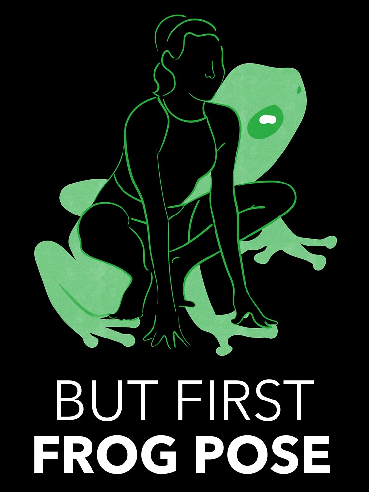 Yoga Frog Pose by TitanRN