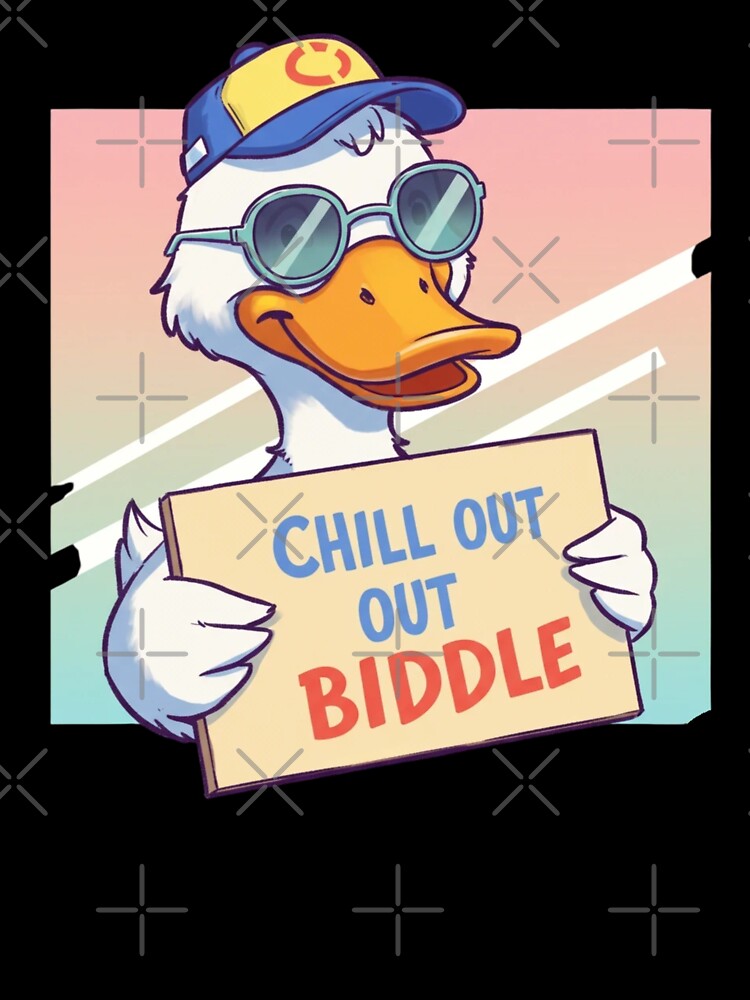 chill out duck classic tshirt by anandsiva2703