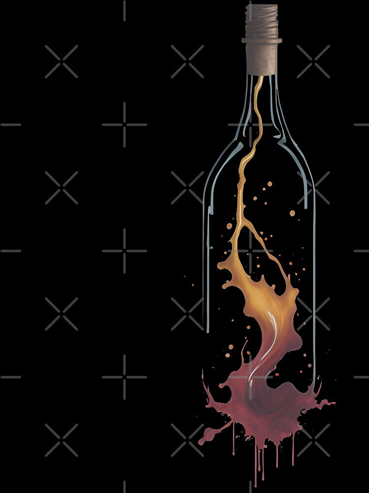 Outlined Color Splash Bottle by Cravio