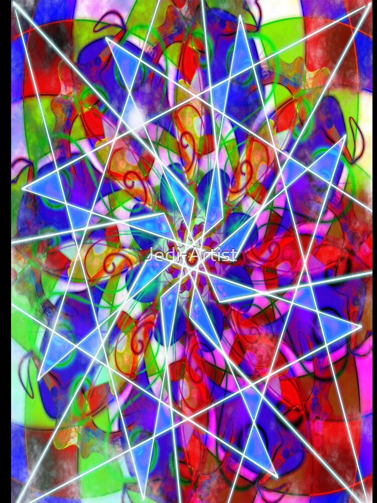 Stained Glass Swirls by Jedi-Artist