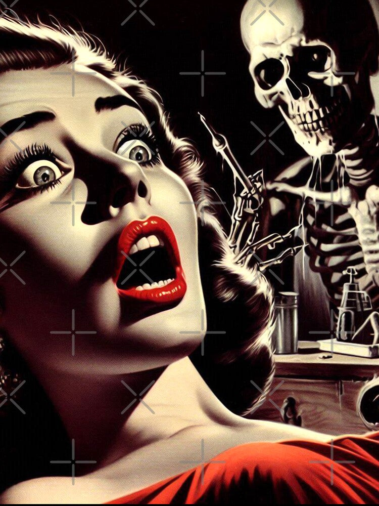 Old School Horror Art by PulpVintage