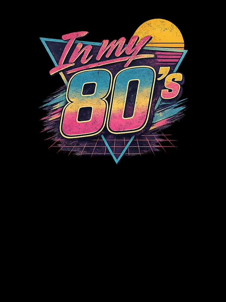 In my 80's T-Shirt | Retro 80s Sunset Vaporwave Design by DNHZstore