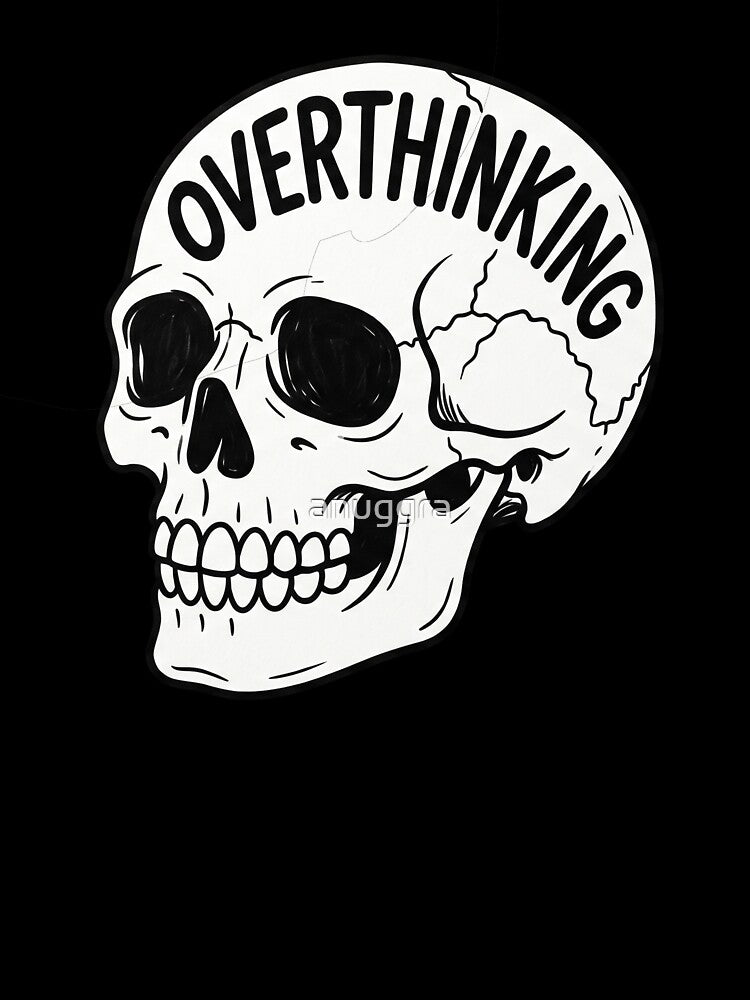 Overthinking skull by anuggra