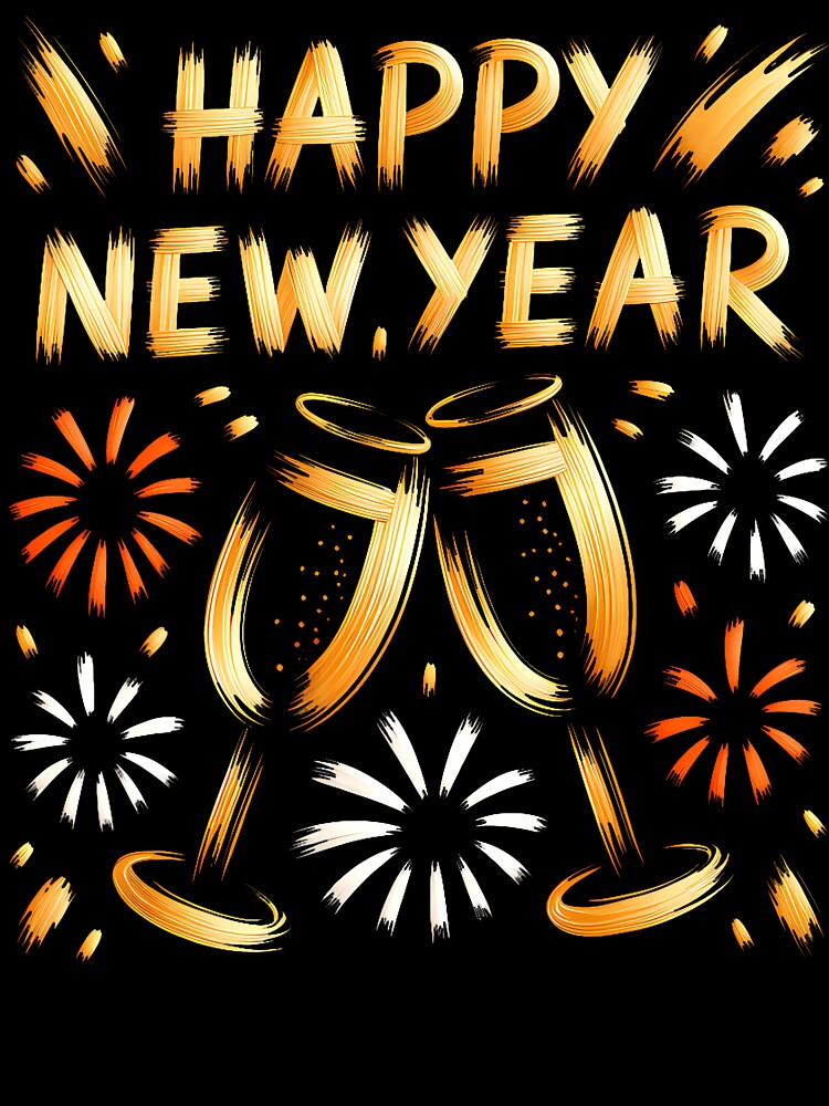 New Years Eve Party Supplies 2027 Happy New Year Fireworks by JanisPenelope