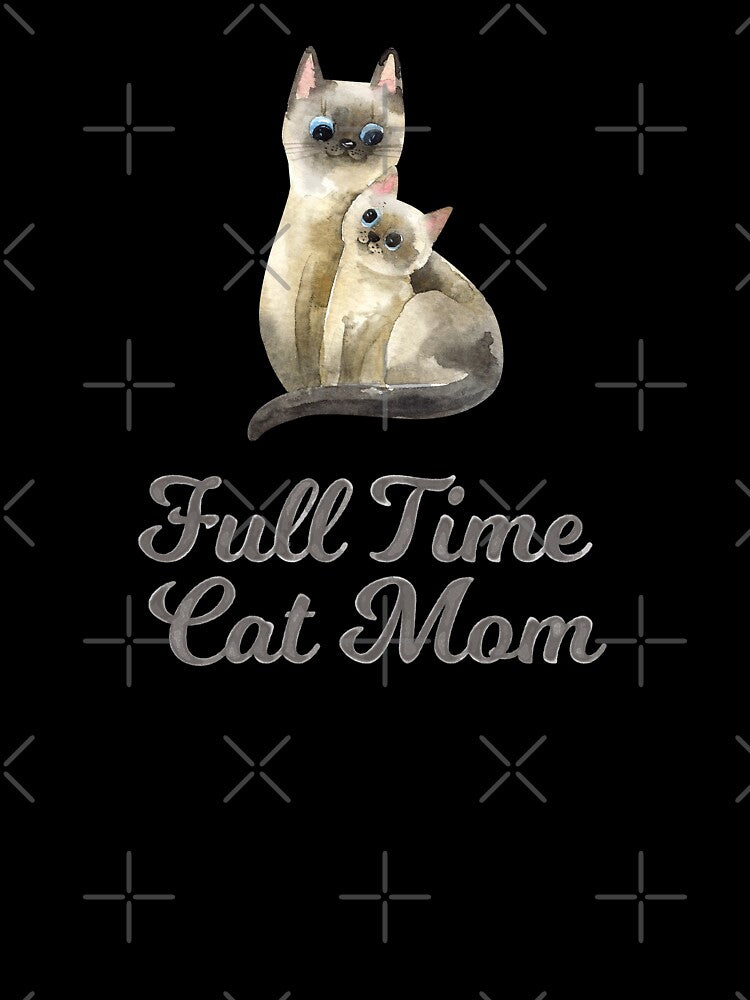 Full Time Cat Mom by Albatrozz