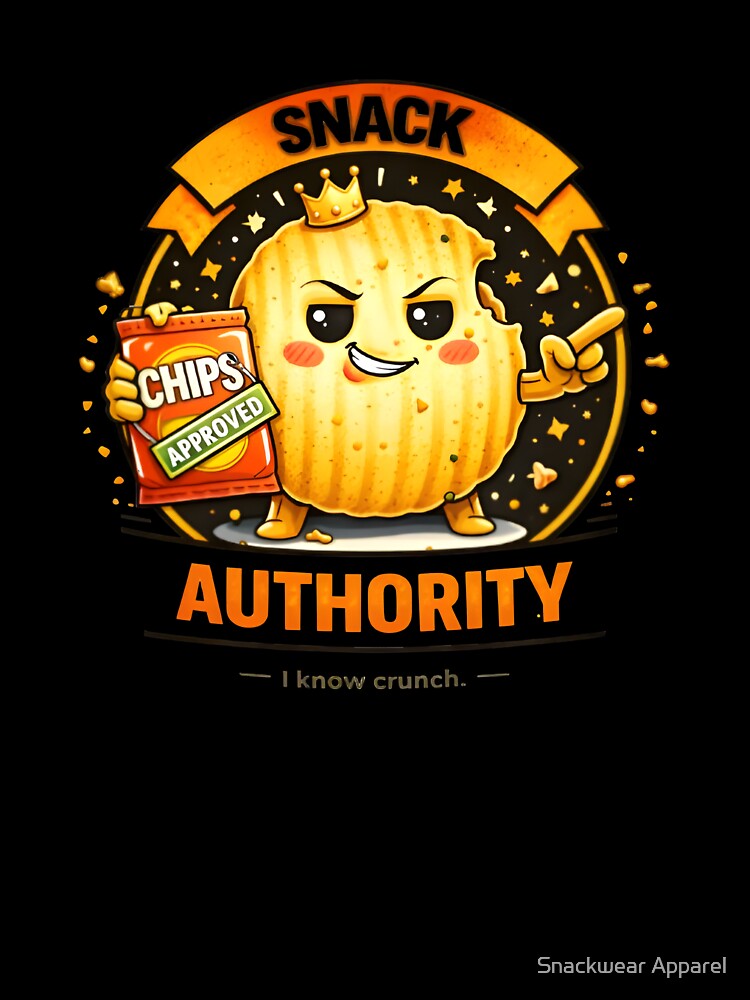 Snack Authority – Certified Crunch Expert by Snackwear Apparel
