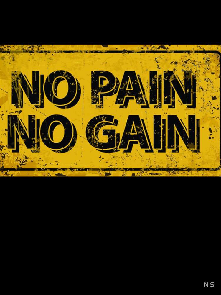 No Pain No Gain Gym Motivation by nirmalsawlani