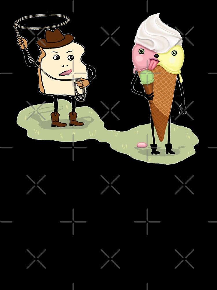 cannibalistic ice cream cute anthropomorphic food by LisetteBaron