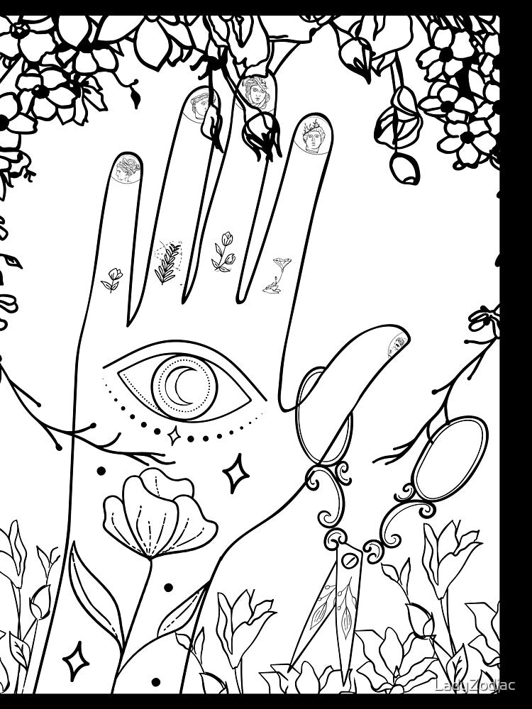 Third Eye Open To Nature Magic by LadyZodiac