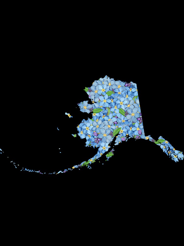 Alaska Wildflower Botanical Art by ycdzhajzn73