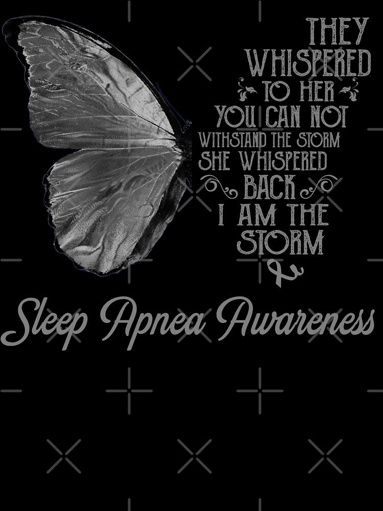 Butterfly I Am The Storm Sleep Apnea Awareness by whlrcheryl