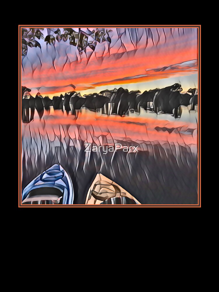 Kayak Sunset by ZaryaParx