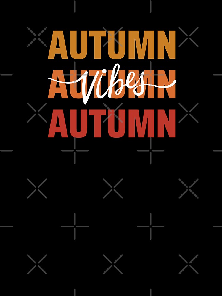 Autumn Vibes Bold Fall Design by pixelprintgems