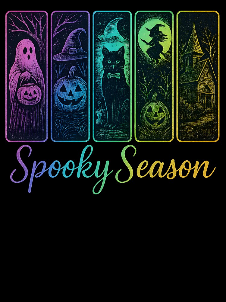 Vintage Halloween Horror Spooky Season Costume Men Women Kid by Kyrakita-art