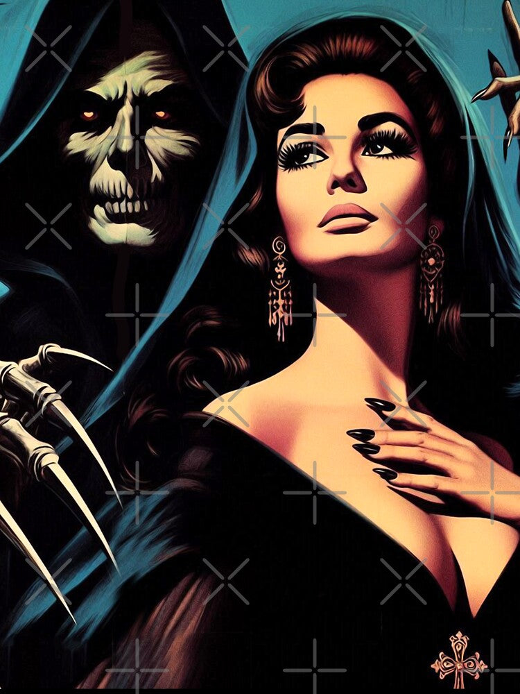 Retro Horror Girl by PulpVintage