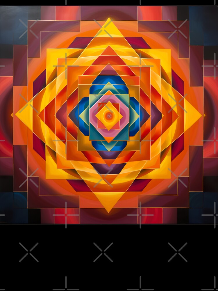 Sacred Yantra Mandala by Yogimeister