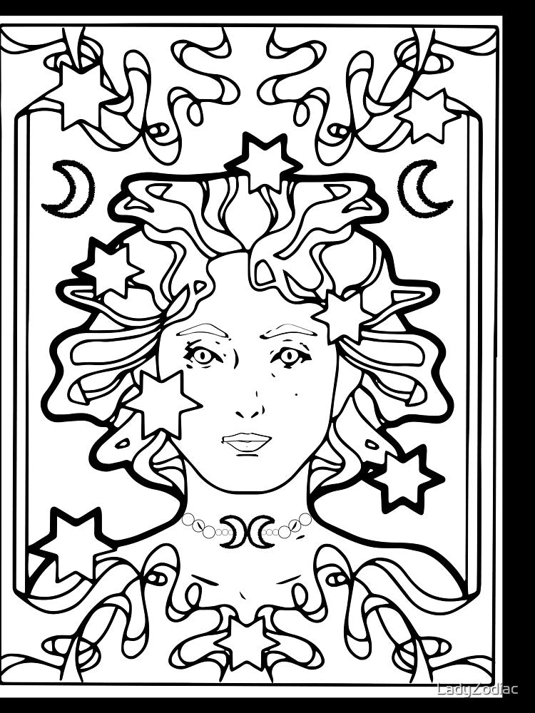 Moon Goddess  Cosmic Warrior by LadyZodiac