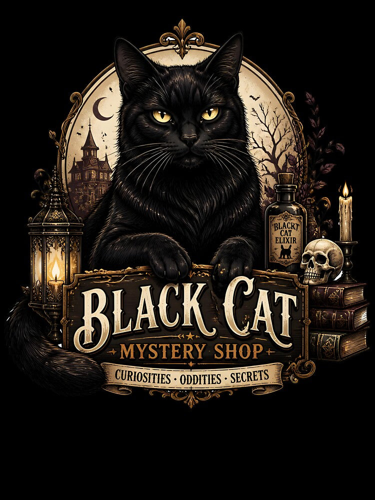 Mystery Market Cat Gothic by BernoNickel