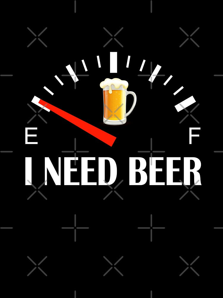 I Need Beer – Funny Beer Lovers T-Shirt by Supun  Dinusha