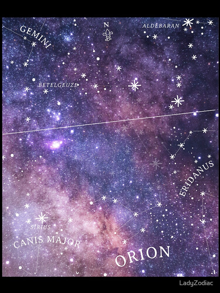Amethyst Galaxy Constellations by LadyZodiac