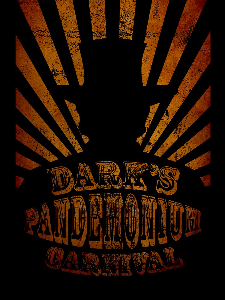 Dark's Pandemonium Carnival Graphic Tee by MorpheusDarkArt