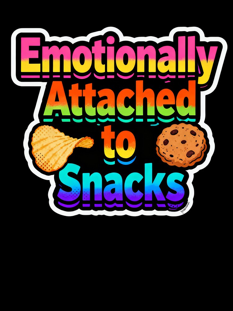 Funny Snack Lover Quote Sticker by Not Just a Number Co.