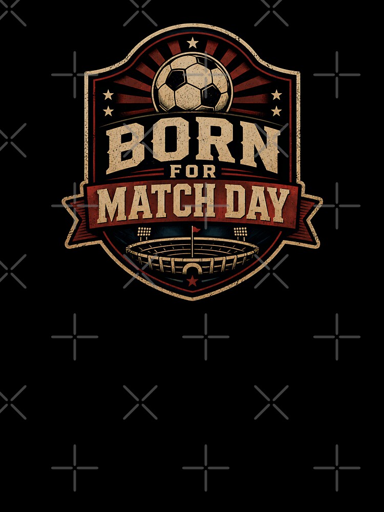 Soccer Football Season Born For Match Day by DemureArtsy