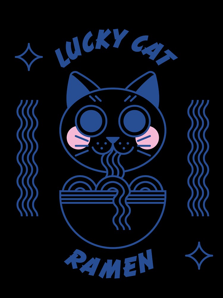 Lucky Cat Ramen by geeksarecoolco