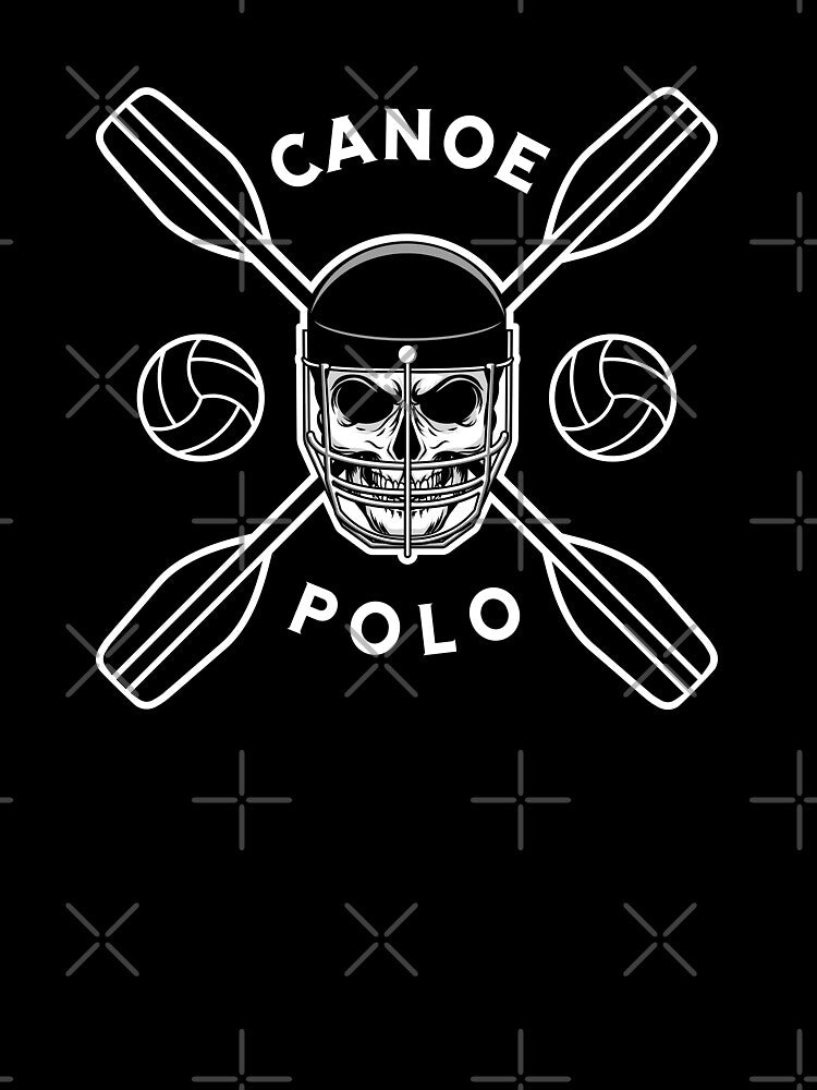 Canoe Polo Skull by aptdesign