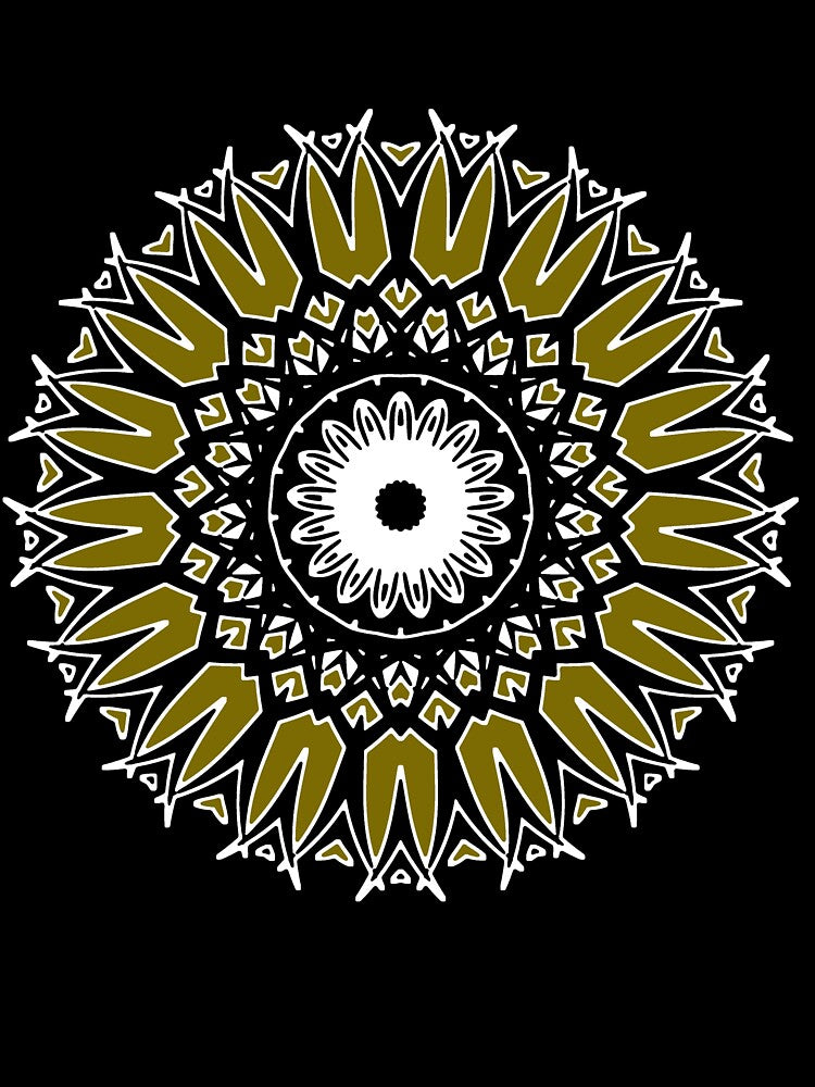 Mandala and Sacred Geometry Pattern by GR-ART