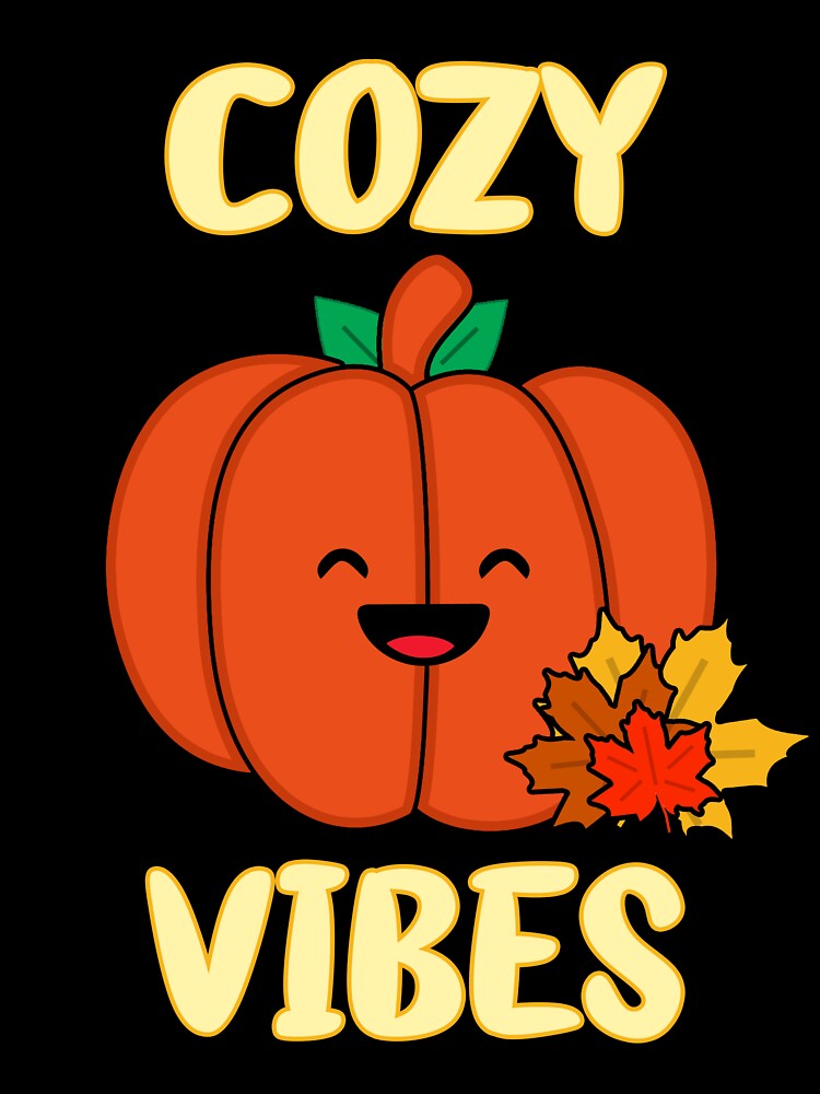 Happy Cozy Pumpkin Vibes for the Comfy Fall Season by BazaarTrades
