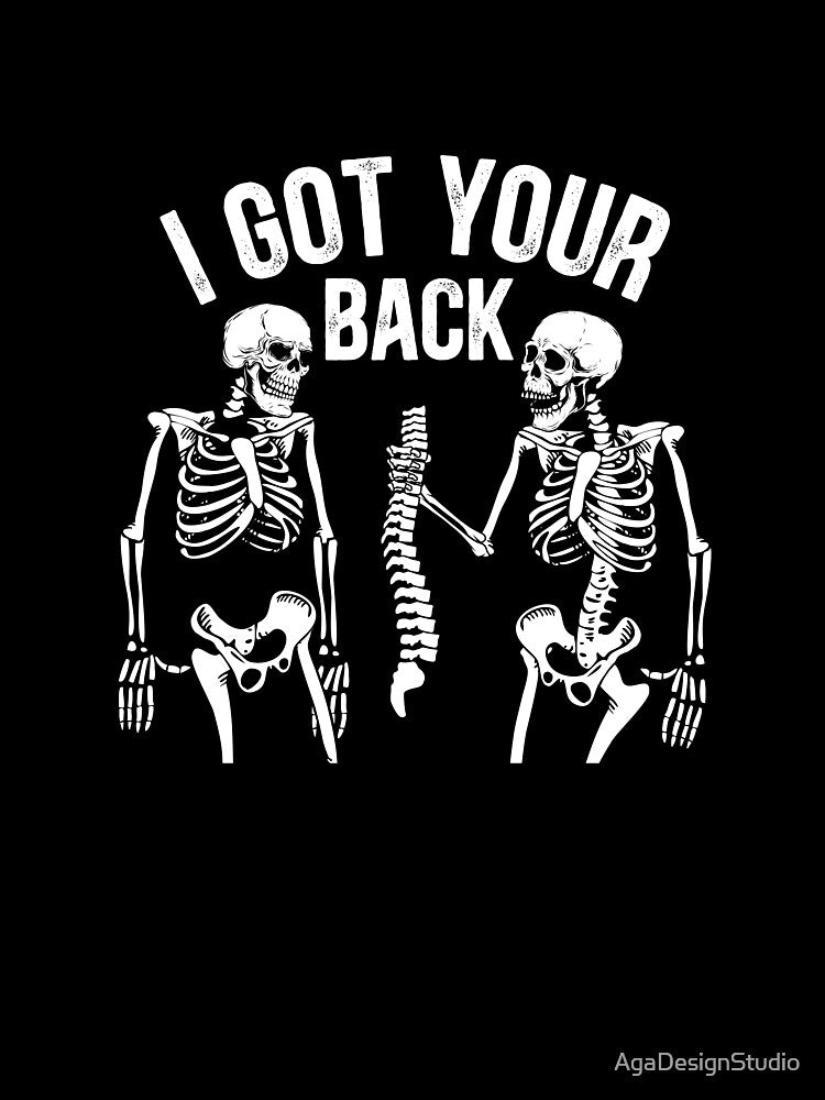 Haloween Horror Skeleton Funny Design by AgaDesignStudio